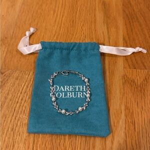 Dareth Colburn Silver Pearl Bracelet
